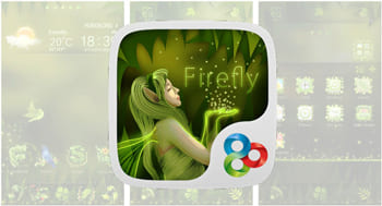 Firefly GO Launcher Theme на андроид