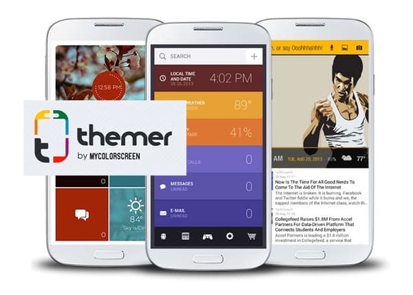 Themer: Launcher, HD Wallpaper на андроид