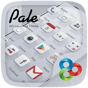 Pale GO Launcher Theme
