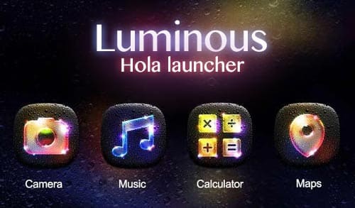 Luminous Hola Launcher на андроид