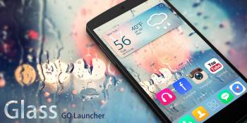 Glass GO Launcher EX Theme на андроид