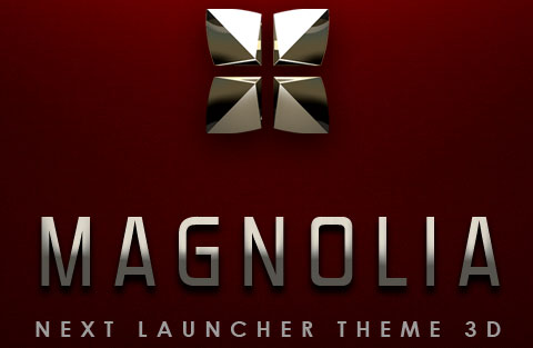 Magnolia Next Launcher Theme на андроид