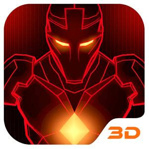 Red Iron Hero 3D Theme на андроид