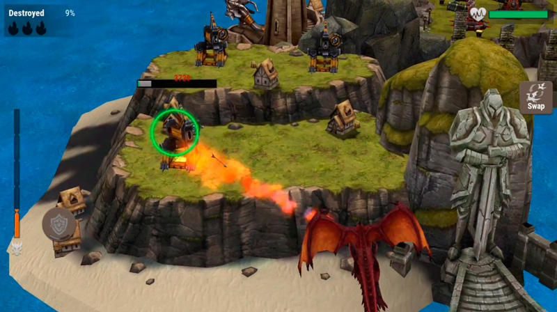 Скриншот War Dragons на андроид
