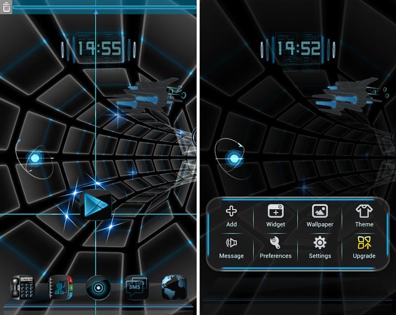 Скриншот Time Battle Next 3D Theme на андроид