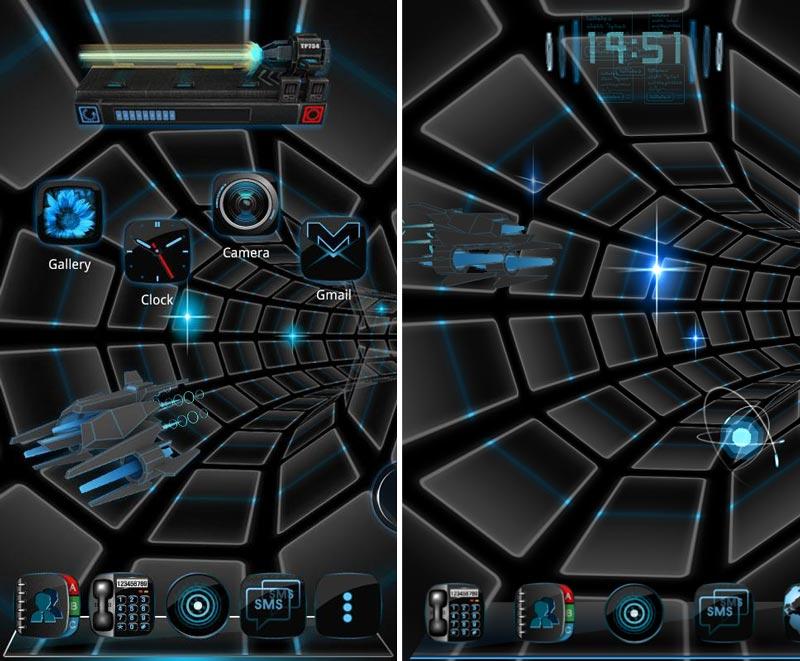 Скриншот Time Battle Next 3D Theme на андроид