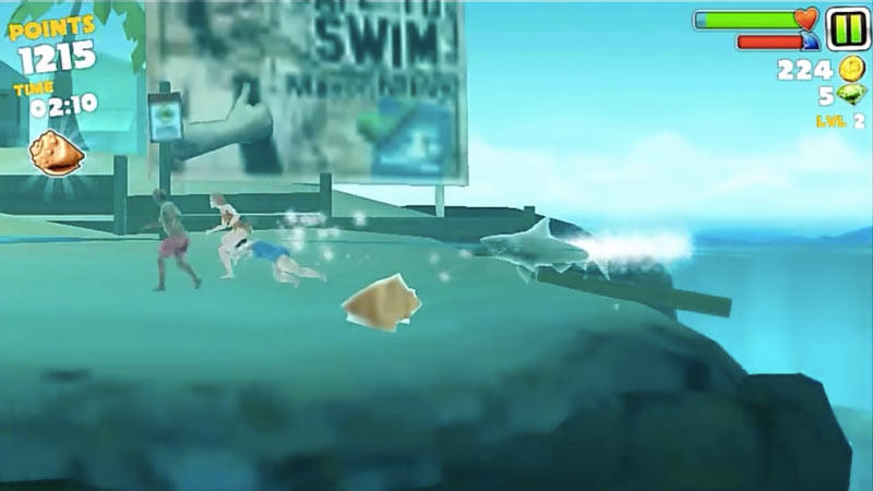 Скриншот Hungry Shark Evolution на андроид