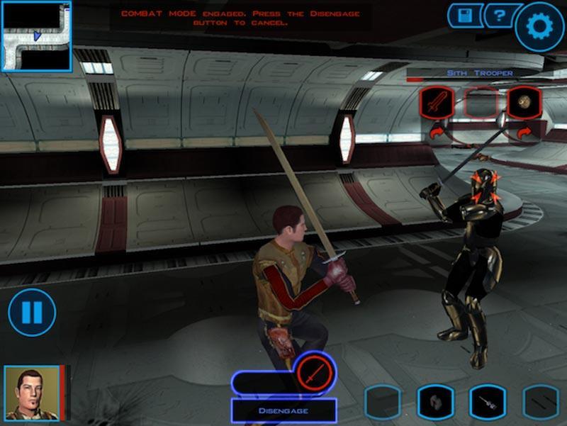 Скриншот Star Wars: KOTOR на андроид