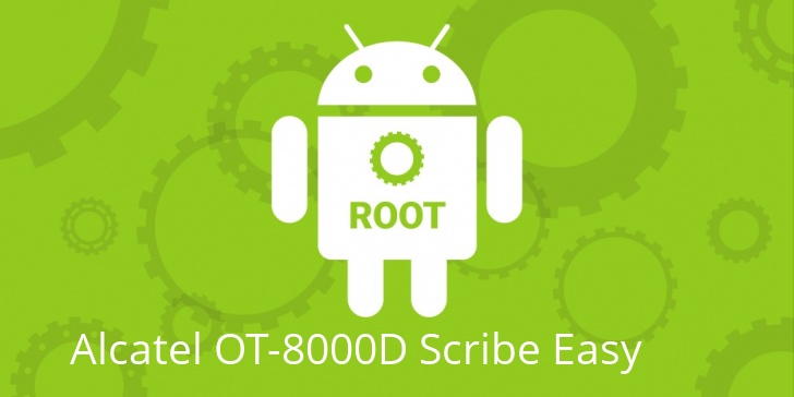 Рут для Alcatel OT-8000D Scribe Easy