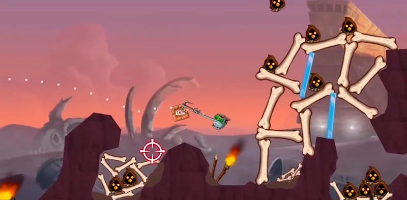 Скриншот Angry Birds Star Wars II на андроид