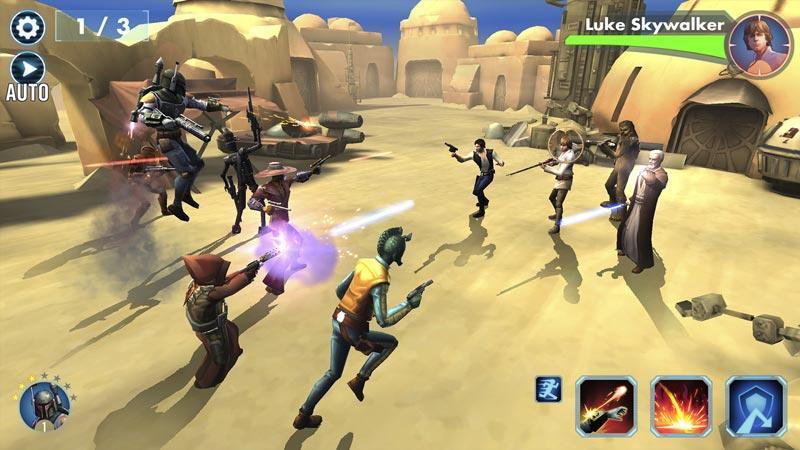 Скриншот Star Wars: Galaxy of Heroes на андроид