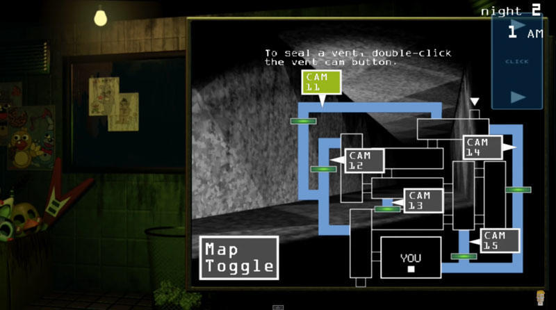 Скриншот Five Nights at Freddy's 3 на андроид