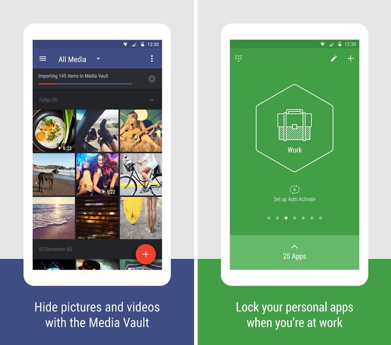 Скриншот Hexlock - App Lock Security на андроид