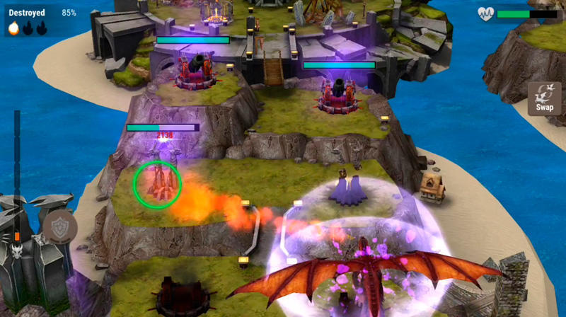 Скриншот War Dragons на андроид