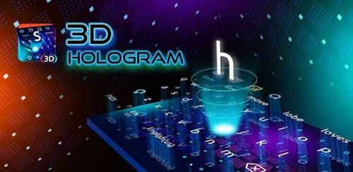 Клавиатура Neon 3D hologram на андроид
