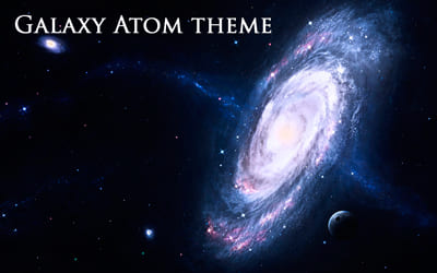 Galaxy Atom theme на андроид