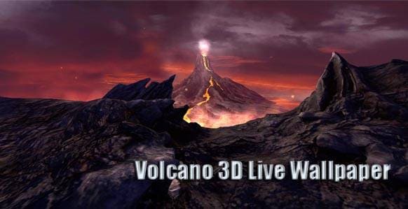 Volcano 3D Live Wallpaper на андроид
