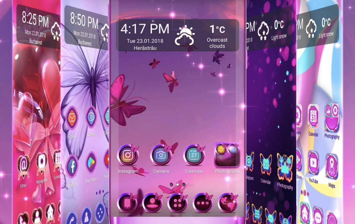 Butterfly Theme на андроид