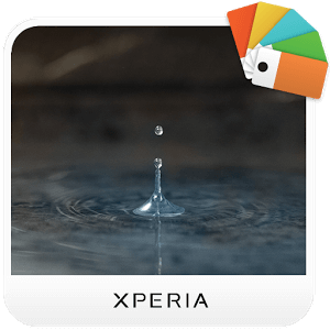 XPERIA Blue Water Theme на андроид