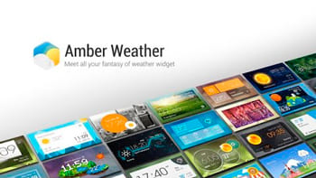 Погода и Часы Amber Weather на андроид