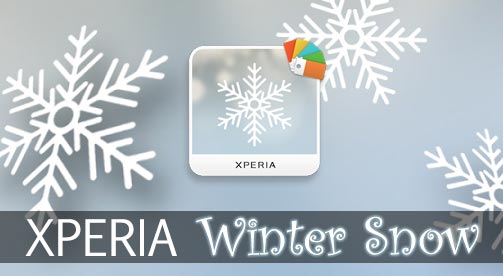 Xperia Winter Snow на андроид