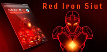 Red Iron Hero 3D Theme