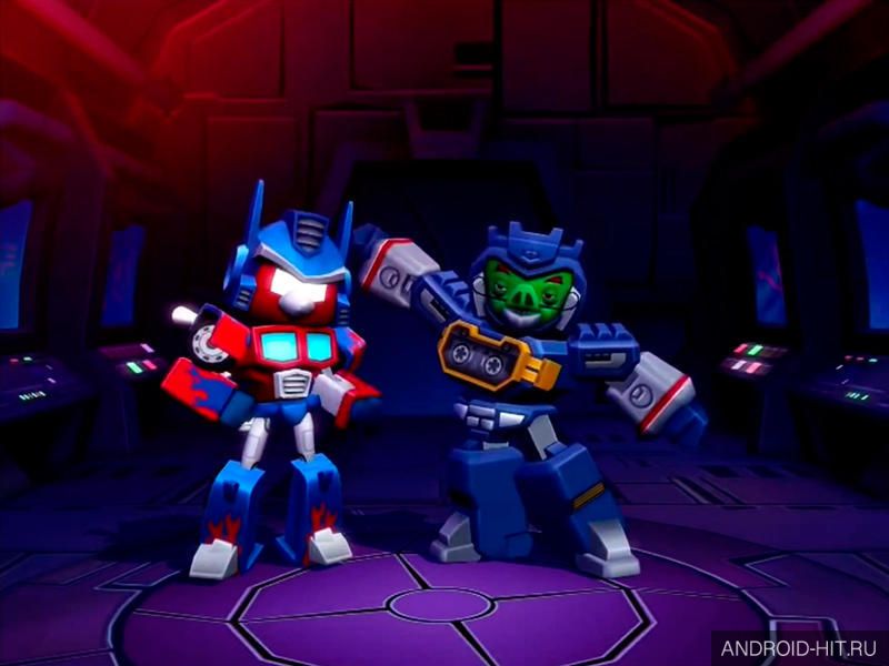 Скриншот Angry Birds Transformers на андроид
