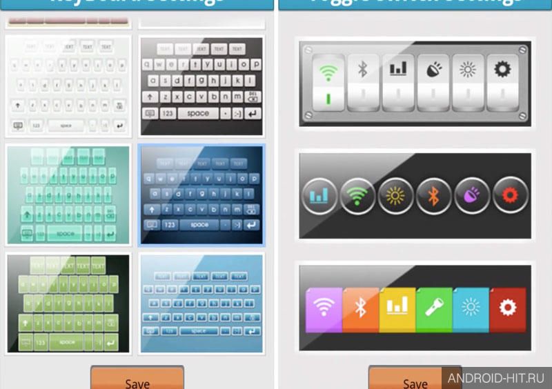 Скриншот Widgetizer Widgets HD на андроид