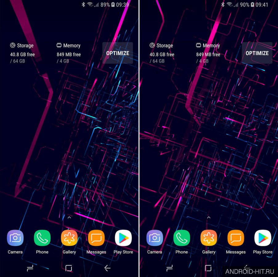 Скриншот NEOLINE LiveWallpaper на андроид