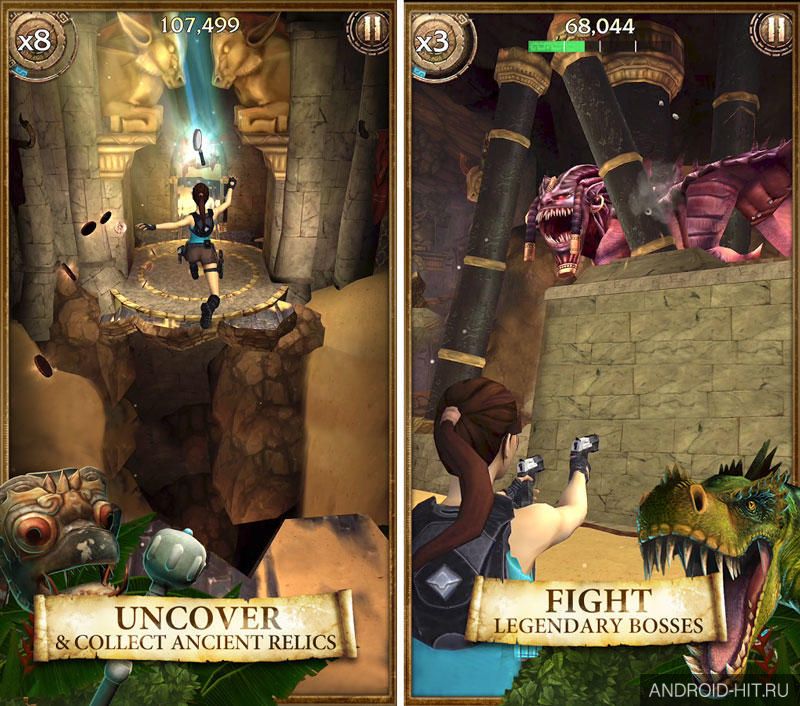 Скриншот Lara Croft: Relic Run на андроид Скриншот Lara Croft: Relic Run на андроид