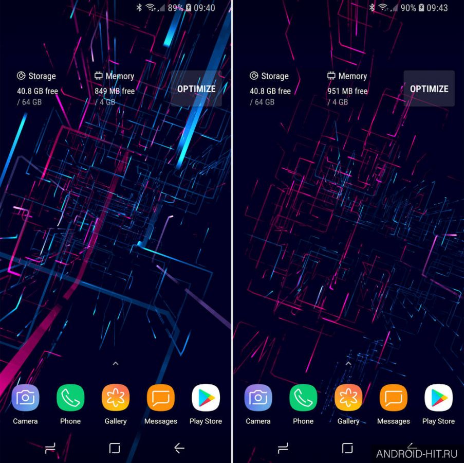 Скриншот NEOLINE LiveWallpaper на андроид