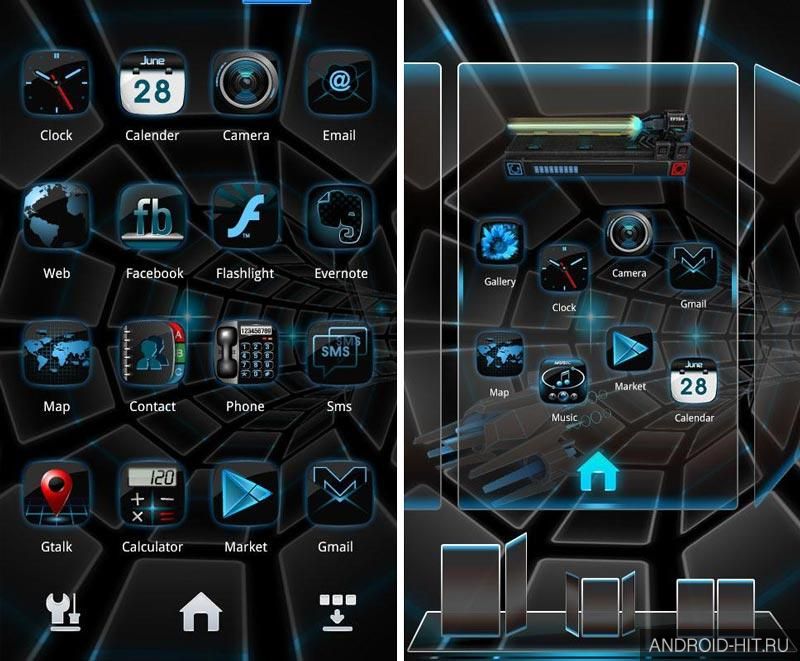 Скриншот Time Battle Next 3D Theme на андроид