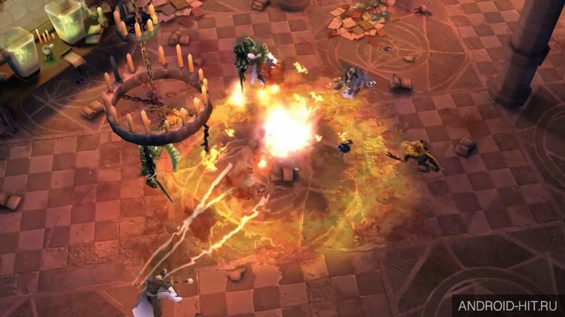 Скриншот Dungeon Hunter 4 на андроид