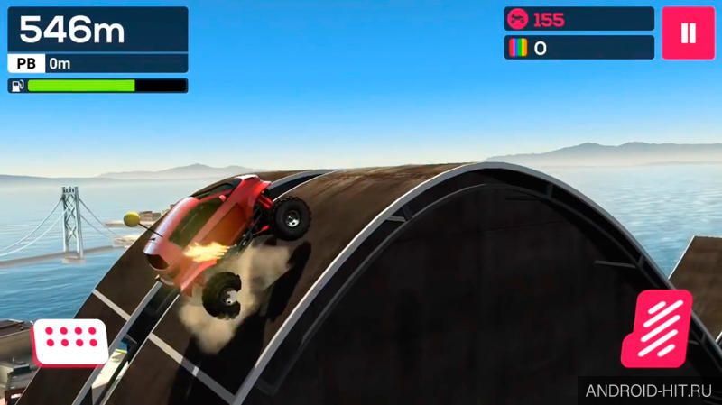 Скриншот MMX Hill Climb на андроид