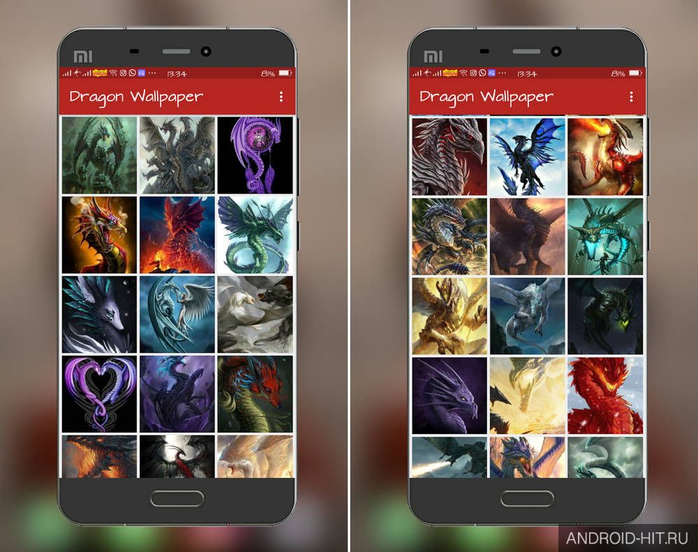 Скриншот Dragon Wallpaper на андроид
