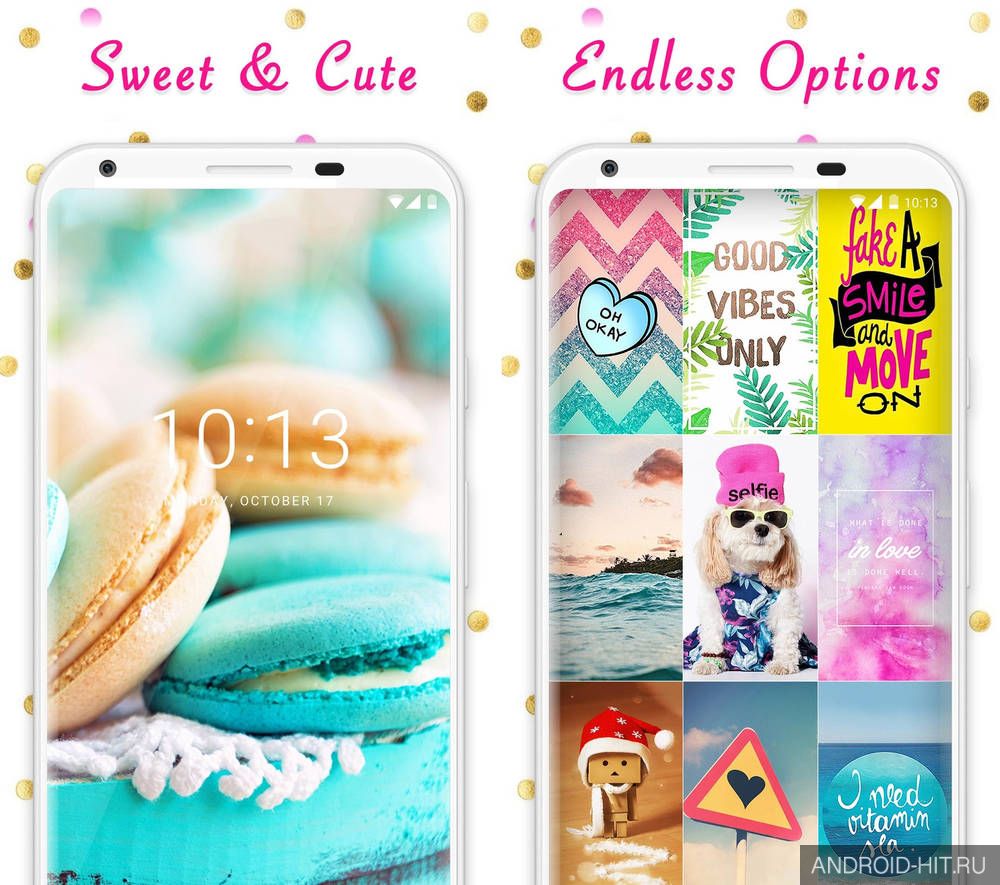 Скриншот Girly Wallpapers & Backgrounds на андроид
