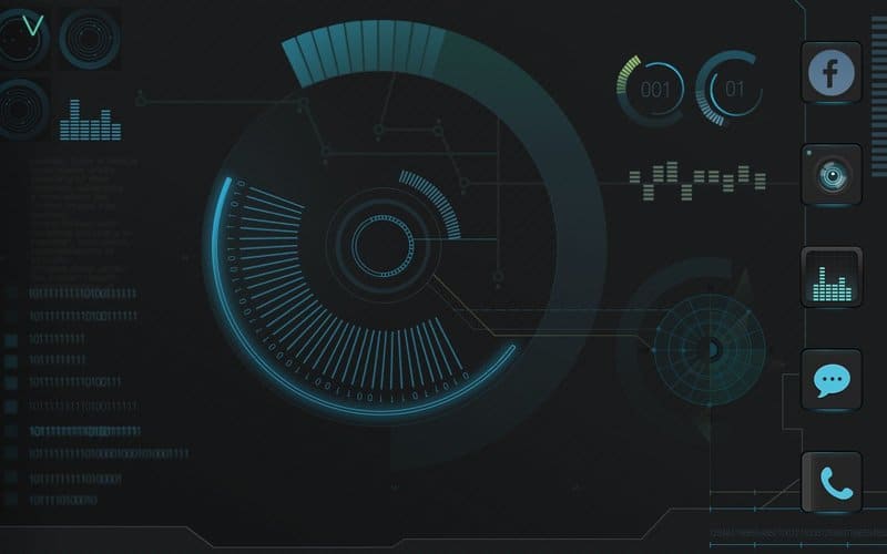 Скриншот IRON Atom theme на андроид