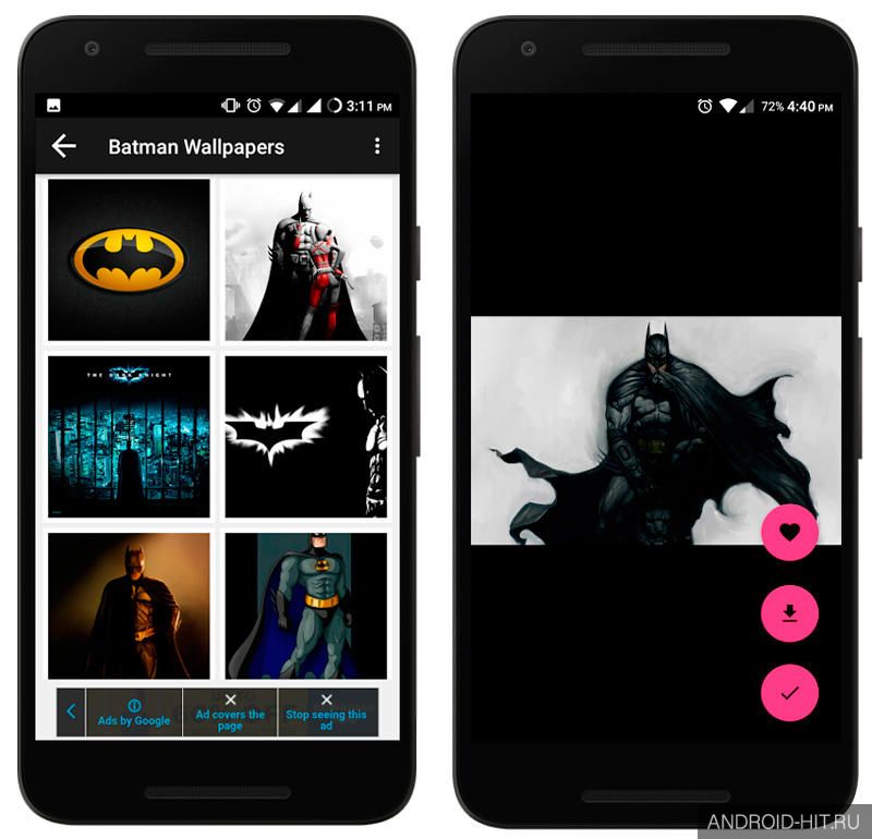 Скриншот Superhero Wallpapers HD на андроид Скриншот Superhero Wallpapers HD на андроид