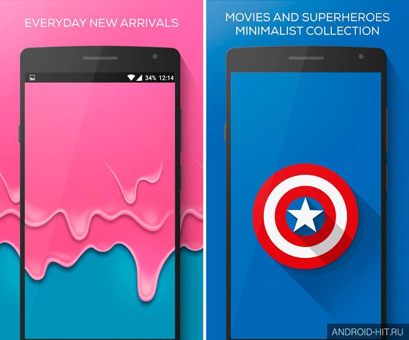 Скриншот MINIMALIST WALLPAPERS на андроид