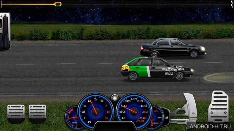 Скриншот Drag Racing: Уличные гонки на андроид
