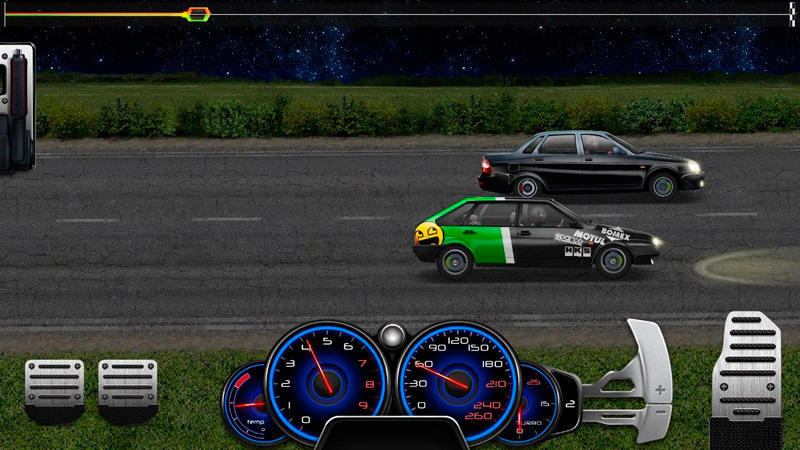 Скриншот Drag Racing: Уличные гонки на андроид