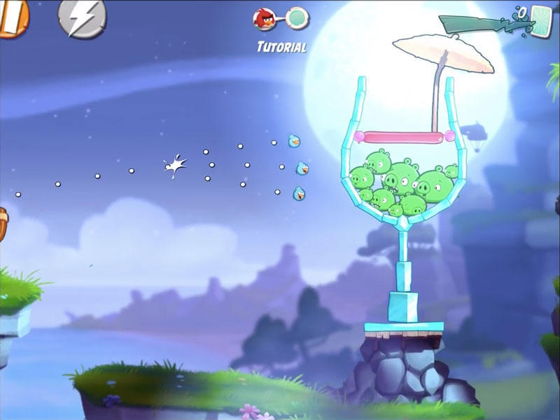 Скриншот Angry Birds 2 на андроид