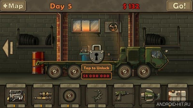 Скриншот Earn to die на андроид