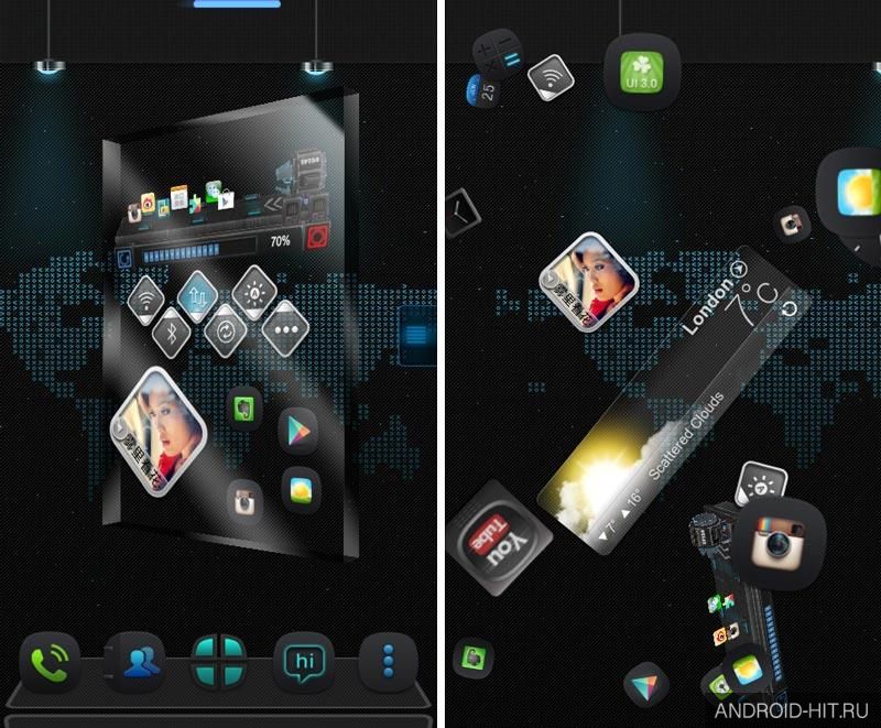 Скриншот Thank Next Launcher Theme на андроид