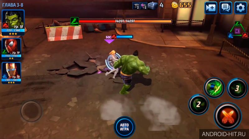 Скриншот MARVEL Future Fight на андроид