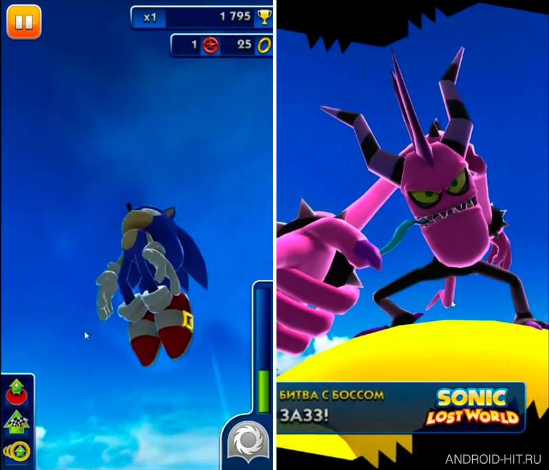 Скриншот Sonic Dash на андроид