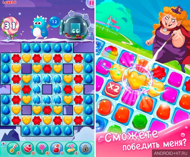 Скриншот Jelly Blast на андроид