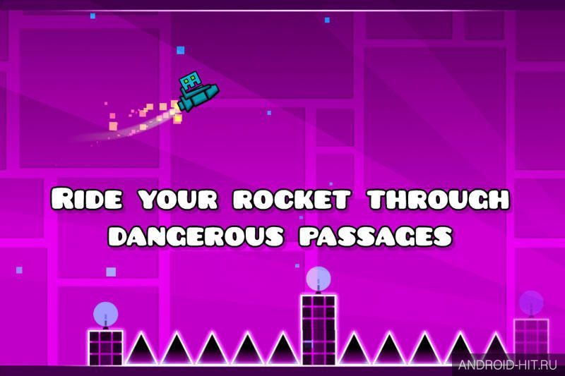 Скриншот Geometry Dash на андроид