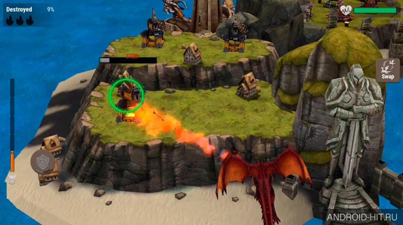 Скриншот War Dragons на андроид Скриншот War Dragons на андроид