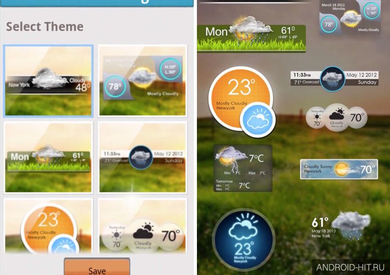 Скриншот Widgetizer Widgets HD на андроид